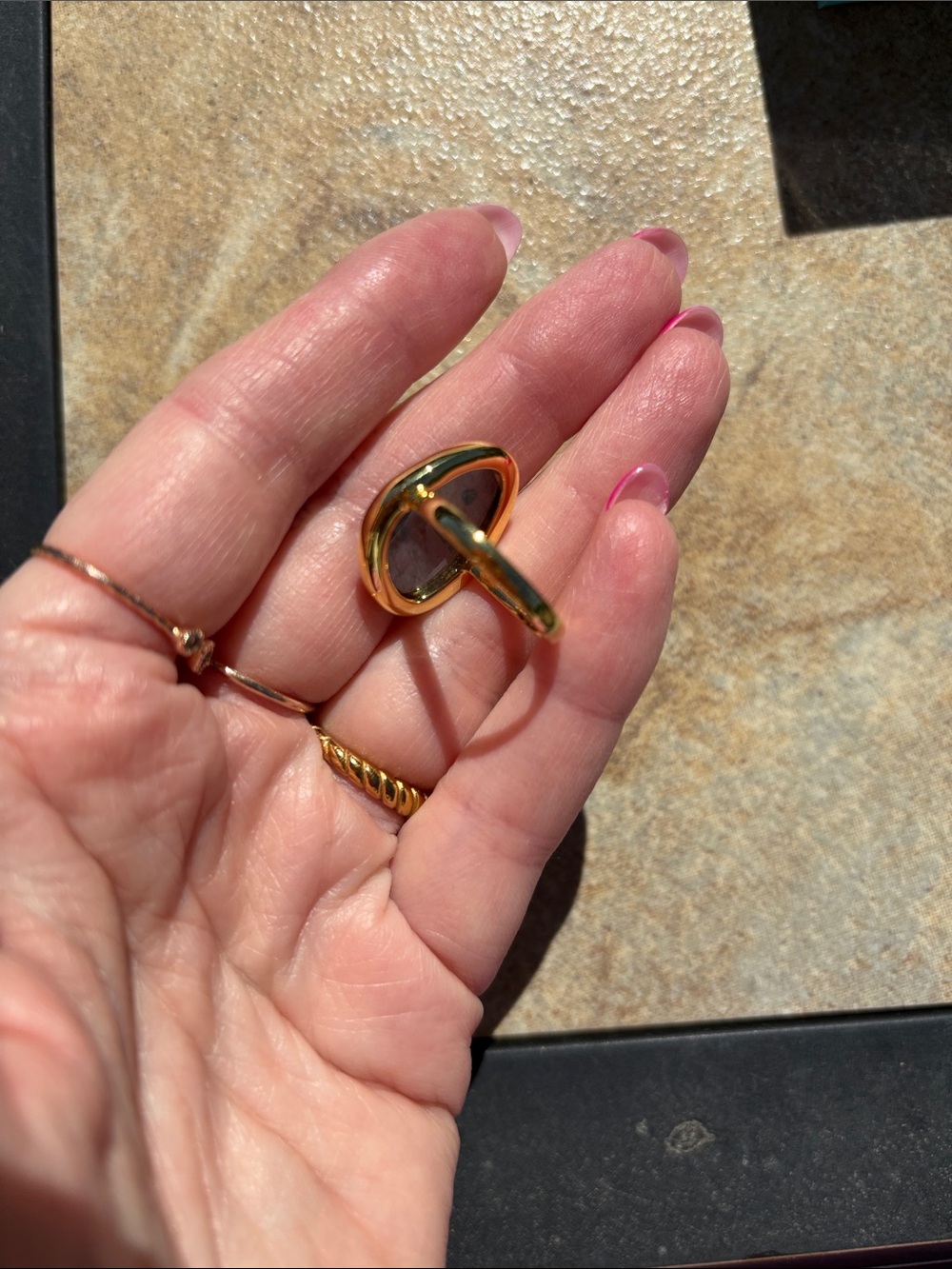 Labradorite ring - Picture 8 of 9